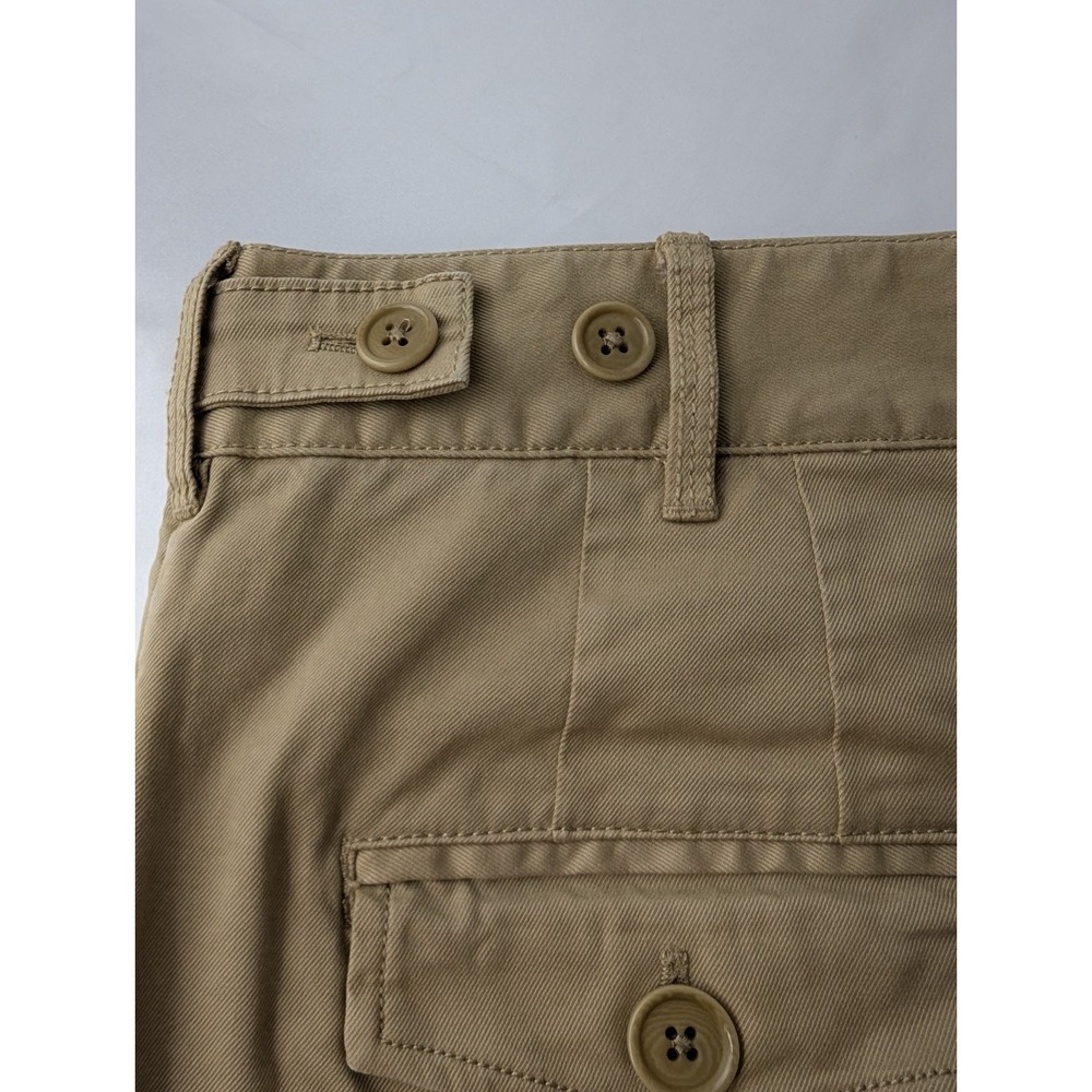 Alex Mill Cotton Straight Leg Pants Women's Size 4 Tan Utility - Picture 7 of 11